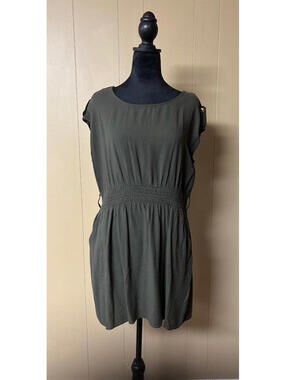 Size XL – J for Justify Olive Green Dress | Casual
